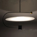 Axyaa Minimalist LED Restaurant Chandelier for Bedroom and Cafe Decor