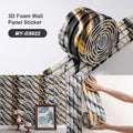Sxp Foam Wall Sticker by Axyaa: 3D Panel, Easy DIY, Self Adhesive Skirting Board