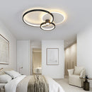 Axyaa Modern LED Ceiling Light for Living Room & Bedroom, Surface Mounted Fixture