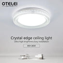 Axyaa Modern Crystal LED Ceiling Light for Home Decor