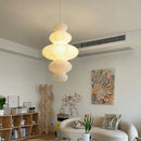 Axyaa Rice Paper Pendant Chandelier with E27 Bulb