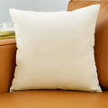 Axyaa Soft Velvet Pillowcase: Modern Simple Throw Pillow Cover for Cozy Living Room Decor