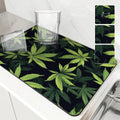 Axyaa Tropical Leaves Absorbent Drying Mat