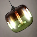 Axyaa Modern Stained Glass Pendant Chandelier for Restaurants, Cafes, and Bars