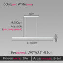 Axyaa LED Dining Room Pendant Lights, Minimalist Design for Home, Restaurant, and Office