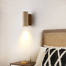 Axyaa Yellow Travertine LED Wall Lights - Modern Bedside Lamp for Home Decor