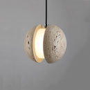 Axyaa Yellow Cave Stone Pendant Light - Nordic Wabi Sabi Style