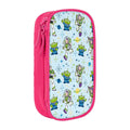 Axyaa Cartoon Pencil Case: Large Storage Bag for Students, School Supplies