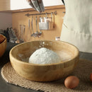 Axyaa Bamboo Salad Ramen Bowl Handcrafted Wooden Tableware Bowl