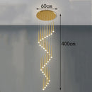 Axyaa Modern Pendant Light LED Chandelier for Indoor Dining Room Lighting