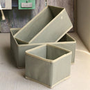Axyaa Wardrobe Drawer Organizers for Clothes, Underwear, Socks, and Bras