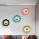 Axyaa Nordic Circle LED Sconce Wall Lamp for Indoor Lighting