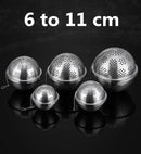 Axya Stainless Steel Tea Strainer Spice Ball Mesh Filter Seasoning Bag