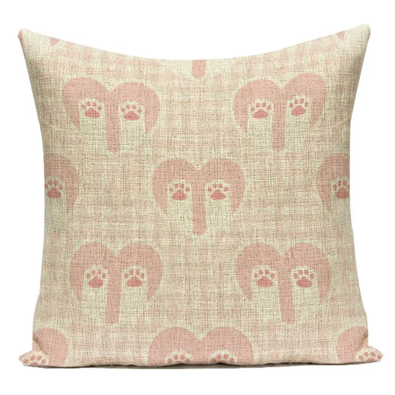 Axyaa Cartoon Pillow Cover: Cute Print Pillow Cover for Home, Bedroom, & Car