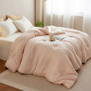 Axyaa Solid Color Soybean Fiber Winter Quilt Core - All-Season Warmth