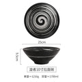 Axyaa Vintage Ramen Bowl Ceramic Hat Bowl Restaurant Tableware Horn Bowls