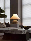 Axyaa Handmade Ceramic Wabi Sabi Table Lamp