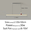 Axyaa Wood Chandelier: Minimalist High-End Pendant Lamp for Living Room