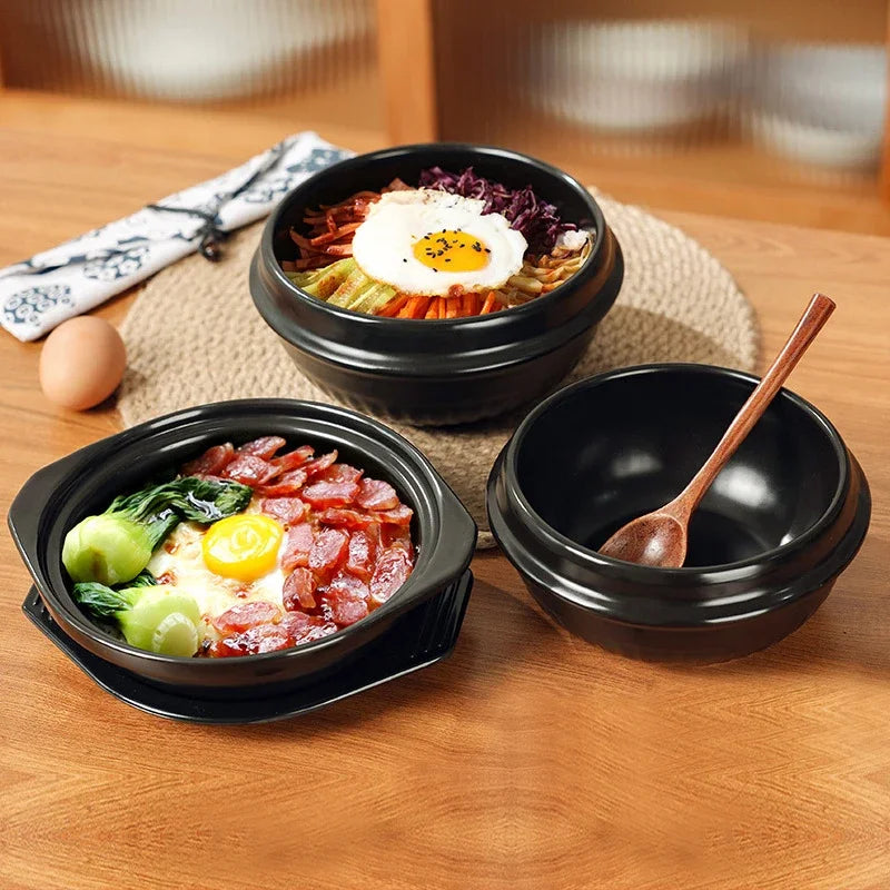 Axya Little Pan Rice Casserole Korean Style Stone Pot Cookware