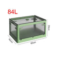 Axyaa Foldable Storage Box with Lid: Large Capacity Organizer for Toys, Books, and More