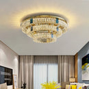 Axyaa Crystal Shell LED Ceiling Chandelier for Elegant Indoor Lighting