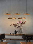 Axyaa Retro Wood Staircase Island Pendant Light