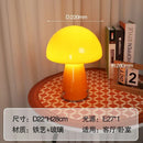Axyaa Swirl Glass Mushroom Bedside Table Lamp Home Living Room Decor