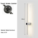 Axyaa 360° Rotatable Dimmable LED Wall Lights with Touch Screen Control