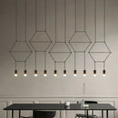 Axyaa Modern Iron Art 5w G9 LED Pendant Lamp for Living Room and Bar