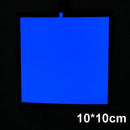 Axyaa 10x10cm EL Panel Light: 3 Modes - Stay on/Slow Flash/Fast Flash for Cosplay & E-sports