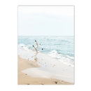 Axyaa Seagull Lighthouse Ocean Art Canvas Print for Wall Decor