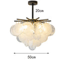 Axyaa Chandelier Pendant Lights Dining Room Ceiling Lamps Elegant Indoor Lighting