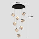 Axyaa Modern LED Pendant Light Chandeliers for Living Room and Dining Room