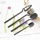 Axyaa Rainbow Matte Stainless Steel Cutlery Set