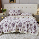 Axyaa Jacquard Lambswool Blanket: Warm, Skin-Friendly, Queen King Size Comforter