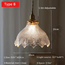 Axyaa Clear Glass LED Pendant Light for Dining Room, Restaurant, Kitchen, Bedroom