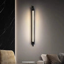 Axyaa Modern Black Glass Wall Lamp - Minimalist Bedroom Bedside Lighting