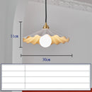 Axyaa Ceramic Nordic LED Pendant Lamp for Home Decor & Indoor Lighting