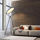 Axyaa Nordic Art Acrylic LED Floor Lamp - Adjustable for Home Interiors