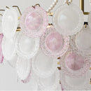 Axyaa Elegant Crystal LED Ceiling Chandelier - French Design for Home and Hospitality