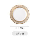 Axyaa Ceramic Internet Celebrity Plate Set for Home, Phnom Penh Tableware Steak - Nordic Style