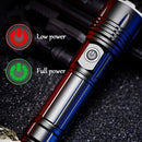Axyaa SuperBright 1000M Outdoor Flashlight Torch Rechargeable Lithium Battery