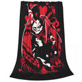 Axyaa Husk Fuzzy Blanket - Cozy Throw for Home, Hotel, Sofa - 125*100cm
