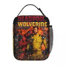 Axyaa Deadpool & Wolverine Insulated Lunch Bag - Reusable Thermal Cooler