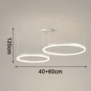 Axyaa LED Chandeliers | Modern Dining Room Pendant Light | Indoor Ceiling Lamp