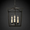 Axyaa Metal Frame Birdcage Pendant Lights Chandelier, LED Indoor Corridor Lamp