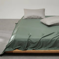 Axyaa Mulberry Silk Flat Sheet | Luxury Solid Color Bedding | Custom Sizes Available