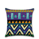 Axyaa Geometric Linen Cushion Cover 45x45cm