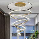 Axyaa LED Pendant Chandeliers for Staircase | Modern Home Decor Hanging Light