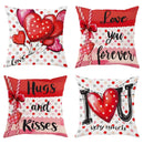 Axyaa Love Balloon Pattern Pillowcase - Romantic Home Room Decor & Gift